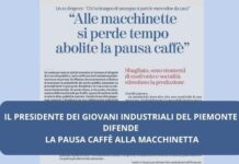 Su La Stampa un imprenditore piemontese difende la pausa alla macchinetta
