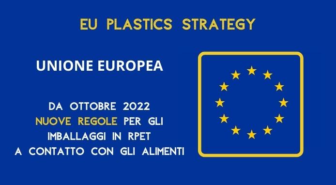 Ad ottobre in vigore nuove regole europee per la sicurezza alimentare dell’RPET