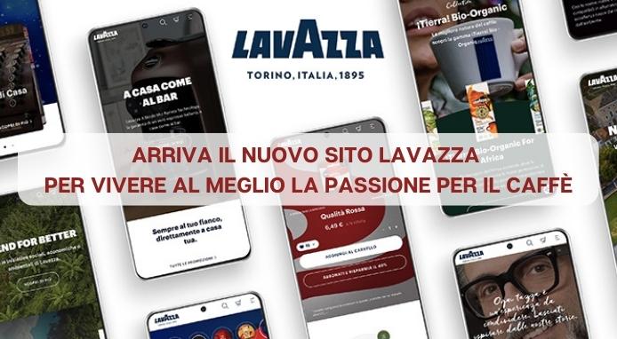 Arriva il nuovo sito Lavazza che mette al centro la passione per il caffè