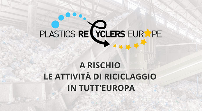 Il caro energia mette a rischio il riciclo della plastica in tutt’Europa