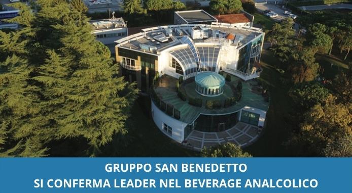 Gruppo San Benedetto si conferma leader nel beverage analcolico in Italia