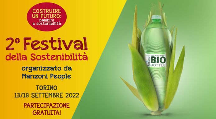 Acqua Sant’Anna partecipa al Festival della Sostenibilità di Torino