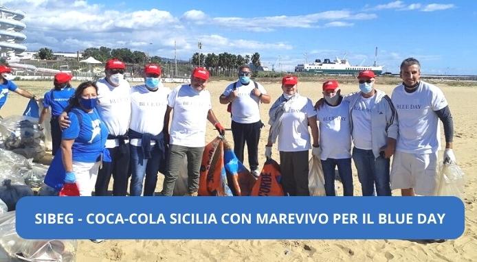 SIBEG – Coca-Cola in Sicilia – con Marevivo per la seconda edizione del “Blue Day”