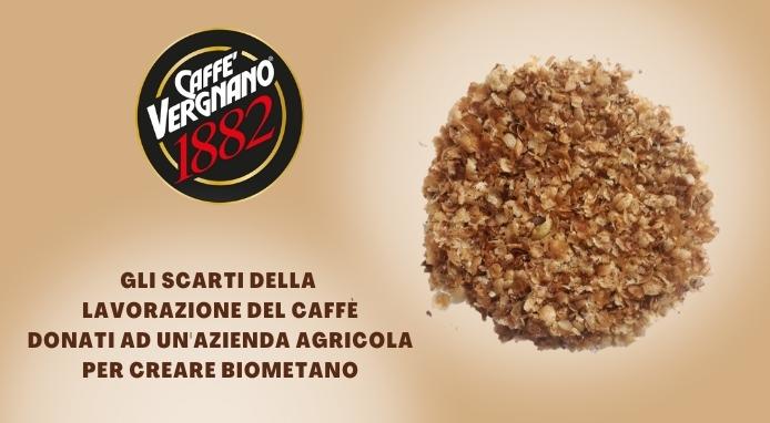 Grazie a Caffè Vergnano uno scarto della lavorazione del caffè diventa biogas