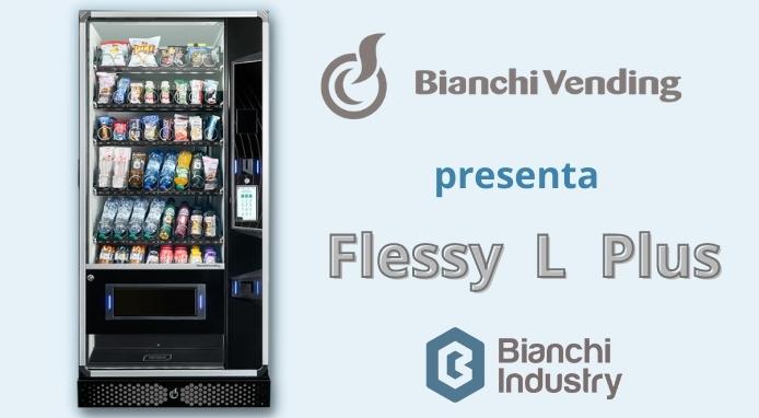 Flessy L Plus, versione aggiornata del nuovo distributore snack di Bianchi Vending
