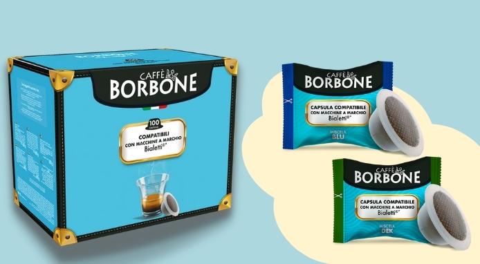 Caffè Borbone lancia le capsule compatibili con macchine a marchio Bialetti®*