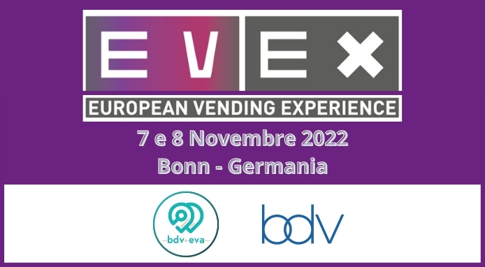 Mancano poche settimane all’evento del Vending europeo EVEX-VendCon di Bonn