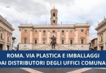 I prodotti dei distributori del Comune di Roma saranno senza plastica e imballaggi