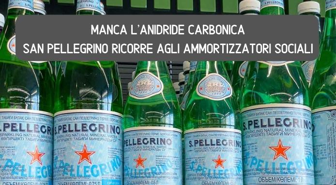 Manca la CO2: ammortizzatori sociali per i dipendenti San Pellegrino di Ruspino