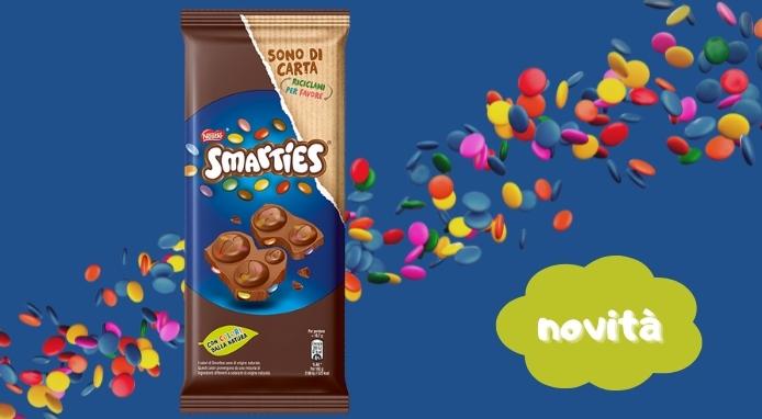 Smarties lancia la sua prima tavoletta di cioccolato all’insegna del colore