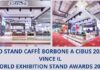 Caffè Borbone vince il 1° premio al “World Exhibition Stand Awards 2022”