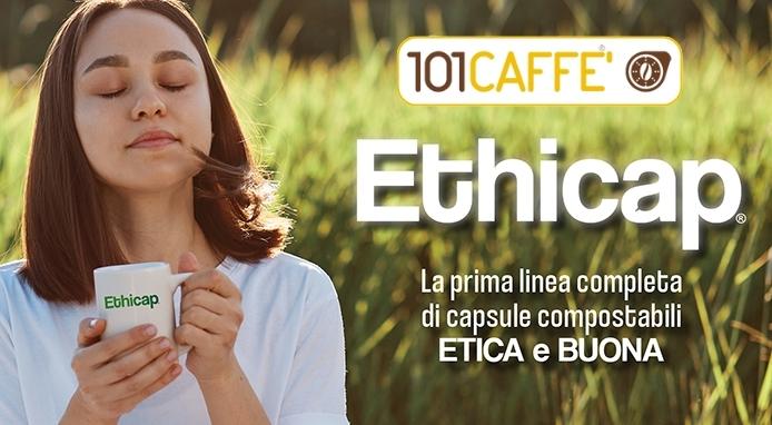 Il sistema chiuso ETHICAP® di 101CAFFE’ sostenibile a 360 gradi