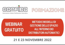 Formazione CONFIDA 2022. Webinar sulla gestione degli spazi nelle vending machine
