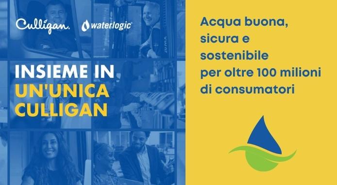 Culligan si unisce a Waterlogic: nasce un colosso globale dell’acqua da bere