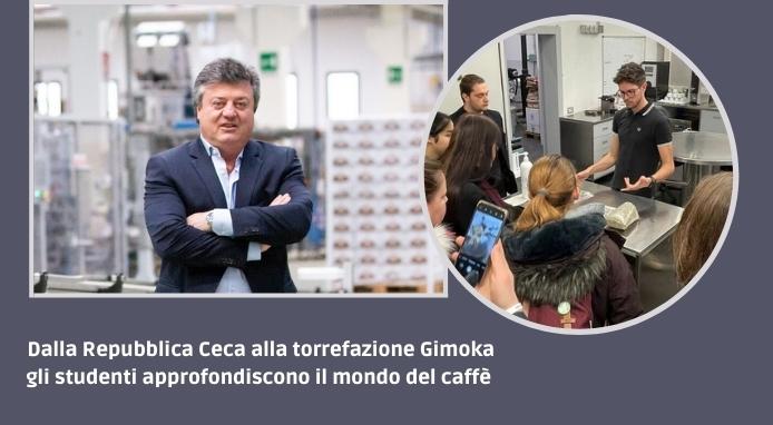 Studenti della Repubblica Ceca da Gimoka per imparare l’arte del caffè