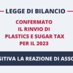 Assobibe accoglie positivamente il rinvio di plastics e sugar tax