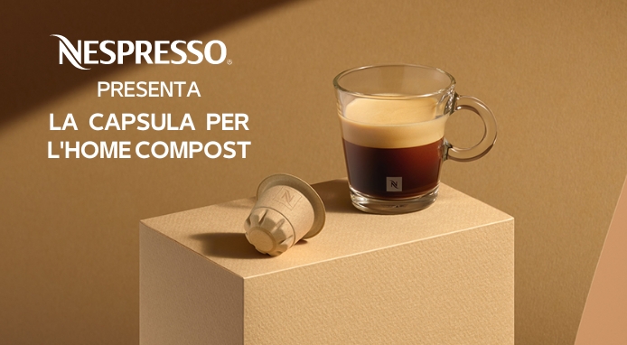 Nespresso pronta a lanciare la capsula adatta al compostaggio domestico