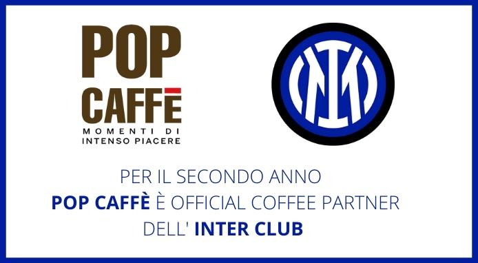 Pop Caffè conferma per il secondo anno la sponsorizzazione dell’Inter Club
