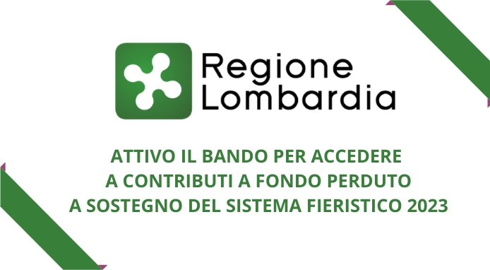 Regione Lombardia stanzia 1 milione di euro per sostenere il sistema fieristico
