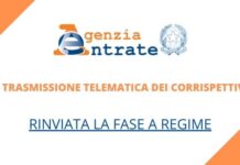 Trasmissione dei corrispettivi: rinviata la data di inizio della fase a regime