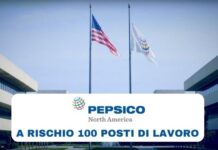 PepsiCo Nord America prevede di tagliare almeno 100 posti di lavoro