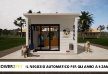 SHOWER2PET: la casetta di servizi per cani con vending machine annessa
