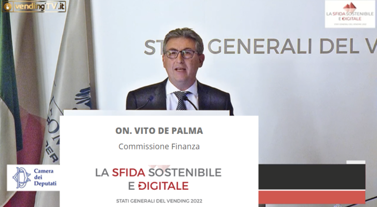 VendingTV. Stati Generali: intervento on Vito De Palma – Commissione Finanze