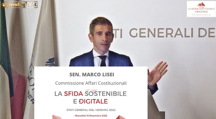 VendingTV. Stati Generali del Vending. Intervento del sen. Marco Lisei