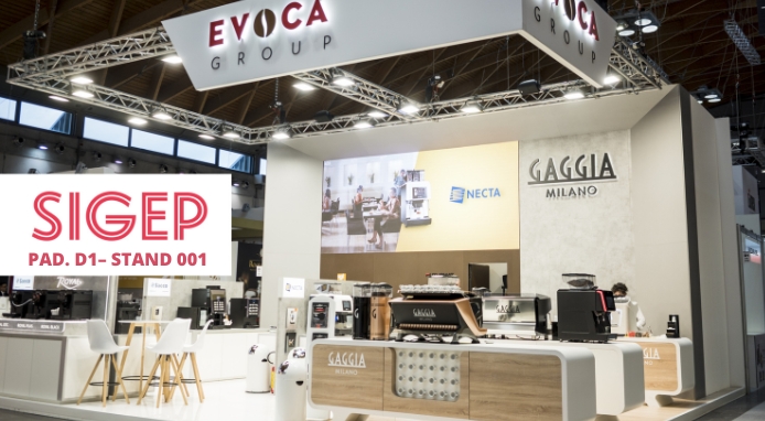 Evoca Group a SIGEP 2023 con la gamma HoReCa e OCS