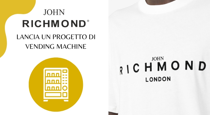 A Pitti Uomo John Richmond® lancia un progetto di vending machine