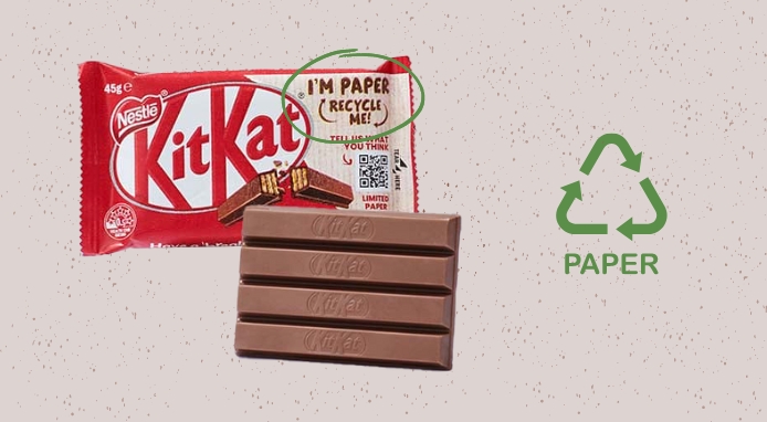 L’Australia sperimenta per prima il packaging in carta del KitKat