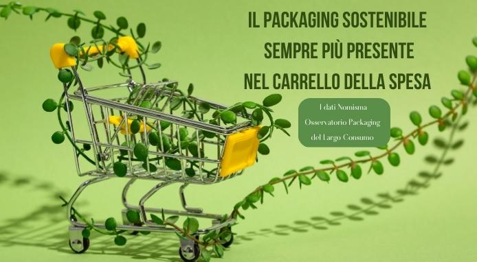 Gli italiani scelgono sempre di più un packaging sostenibile. I dati di Nomisma