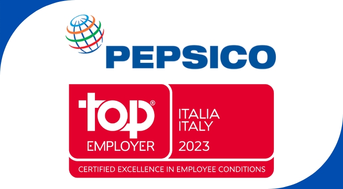 PepsiCo Italia certificata ancora una volta ‘Top Employer 2023’