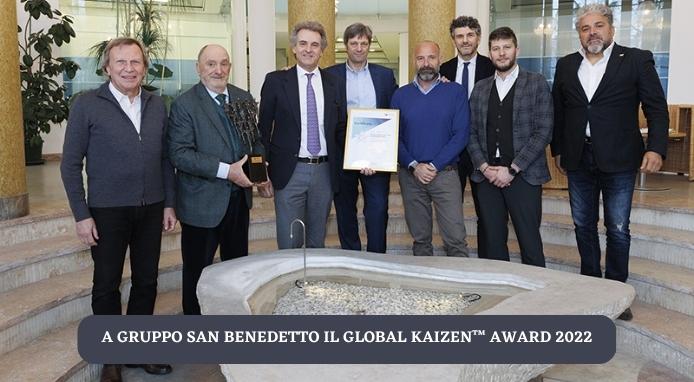A San Benedetto l’ambito premio internazionale KAIZEN™ 2022