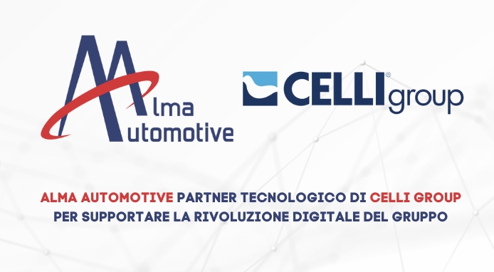 Alma Automotive porta la rivoluzione digitale nel Gruppo Celli e nel Vending