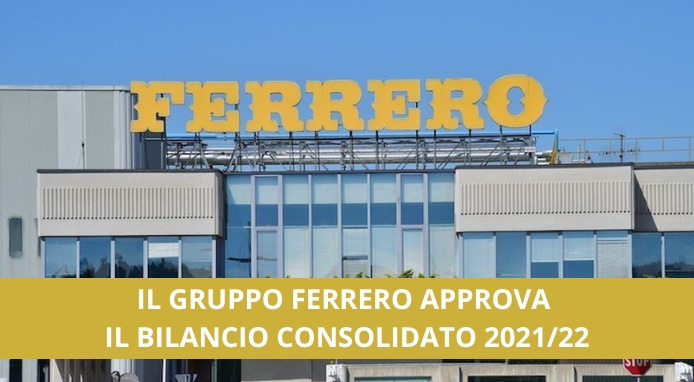 Il Gruppo Ferrero cresce del 10,4% nell’esercizio 2021-2022