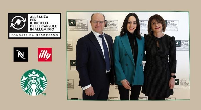 “Starbucks by Nespresso” aderisce all’Alleanza per il riciclo delle capsule in alluminio