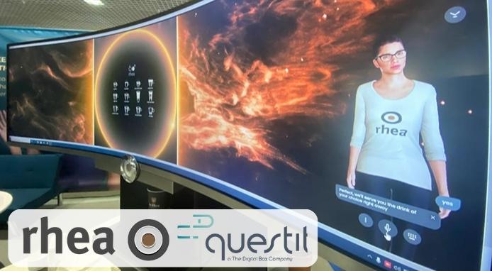 Rhea e QuestIT a WAICF a Cannes per presentare Kairos e il suo avatar