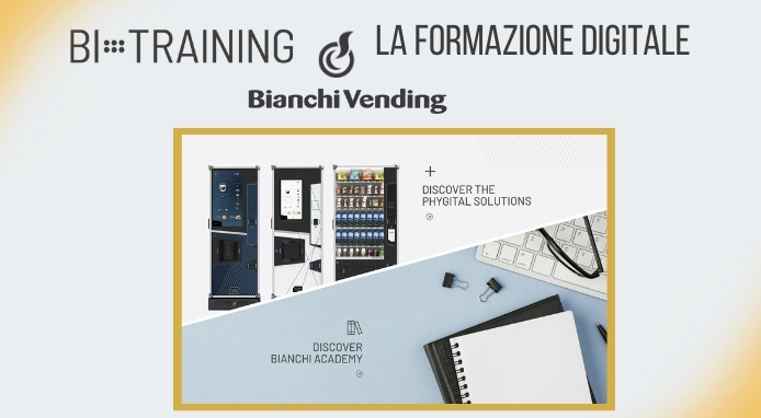Bianchi Vending presenta BI-TRAINING, la nuova piattaforma di formazione digitale