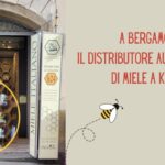 A Bergamo il distributore automatico h24 di miele a Km. 0