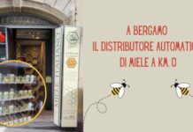 A Bergamo il distributore automatico h24 di miele a Km. 0