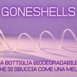 GoneShells: la bottiglia sostenibile che si sbuccia come una mela