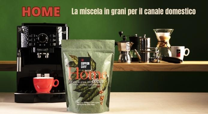 La torrefazione Goppion crea “Home” il caffè in grani per la casa