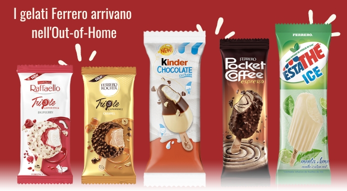 Estate 2023: i gelati Ferrero arrivano nell’out-of-home con 5 novità ricche di gusto