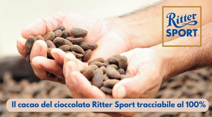Con due anni di anticipo, il cacao del cioccolato Ritter Sport è ora tracciabile al 100%