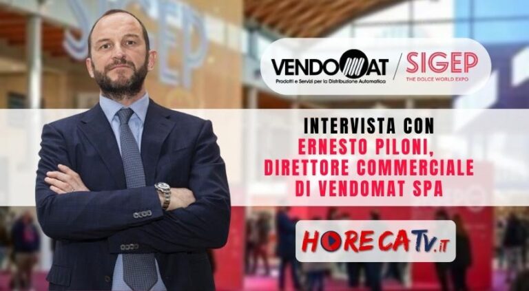 Sigep 2023: l’intervista di HorecaTv a Ernesto Piloni di Vendomat SpA