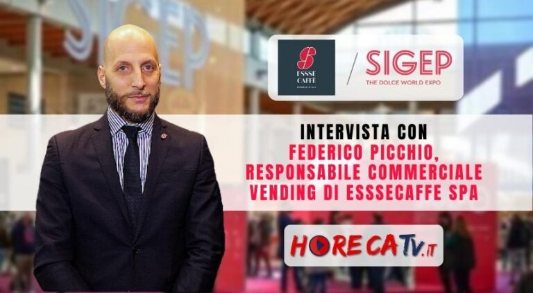 Sigep 2023: l’intervista di HorecaTv con Federico Picchio di Essse Caffè SpA Sigep 2023: l’intervista di HorecaTv con Federico Picchio di Essse Caffè SpA