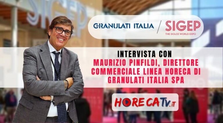 Sigep 2023: l’intervista di HorecaTv a Maurizio Pinfildi di Granulati Italia SpA