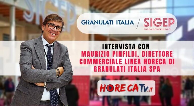 Sigep 2023: l’intervista di HorecaTv a Maurizio Pinfildi di Granulati Italia SpA Sigep 2023: l’intervista di HorecaTv a Maurizio Pinfildi di Granulati Italia SpA