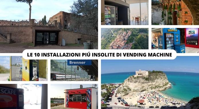 Da un’indagine di CONFIDA le 10 installazioni più insolite di vending machine